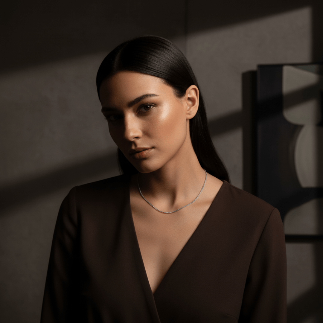 Elegante Curb Ketting Choker - Goud & Zilver Opties