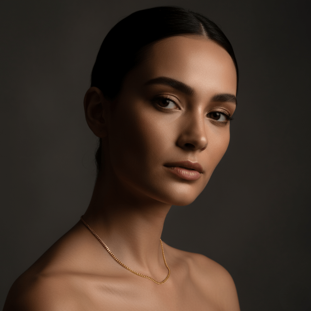 Elegante Curb Ketting Choker - Goud & Zilver Opties