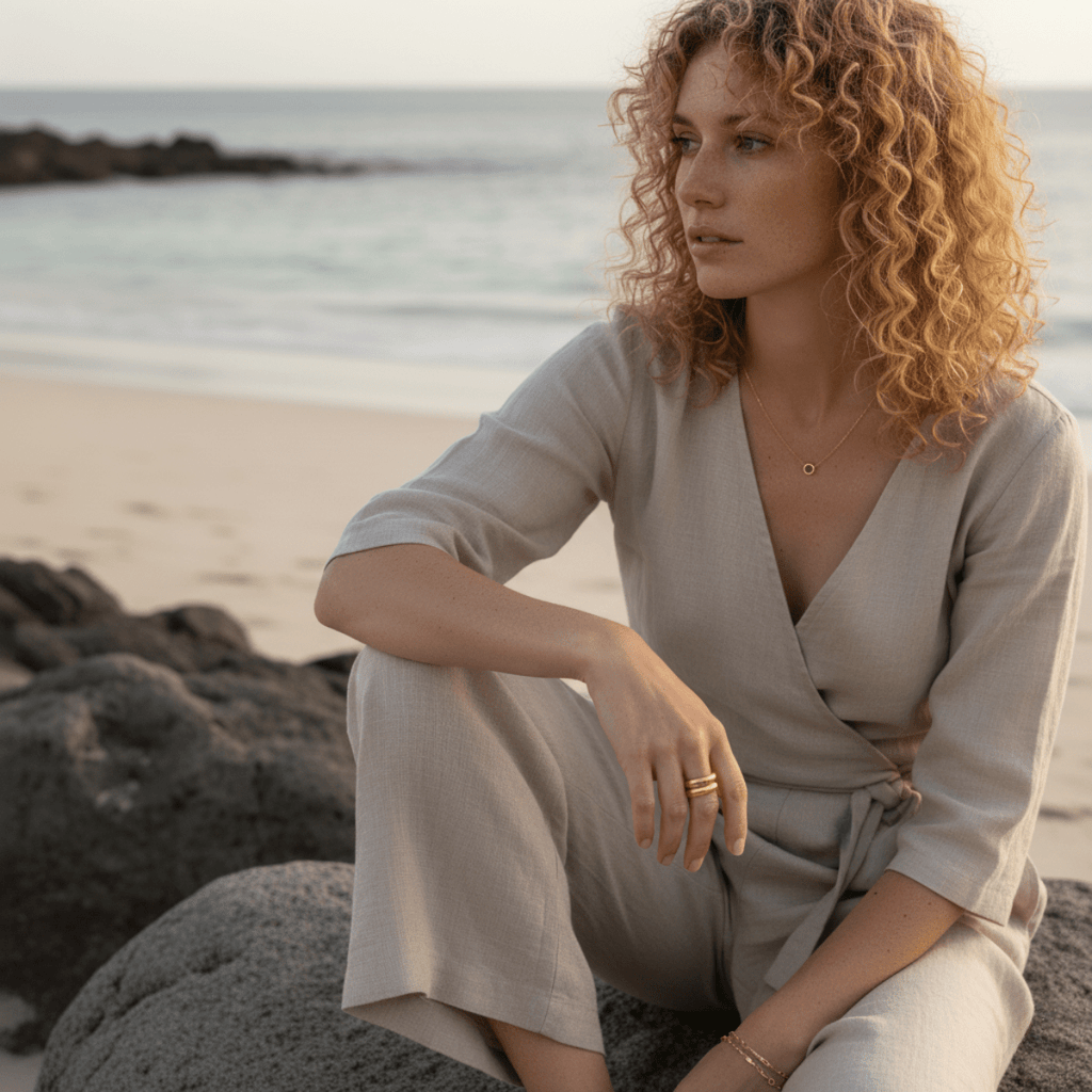 Dubbele Stroom Dikke Gouden Ring