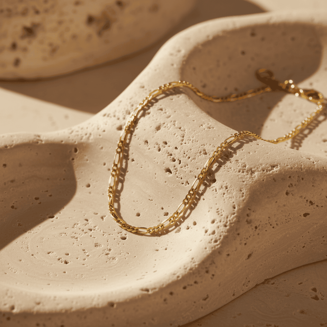 Elegante Figaro Ketting - Maatwerk Lengtes & Metaalopties voor Tijdloze Stijl