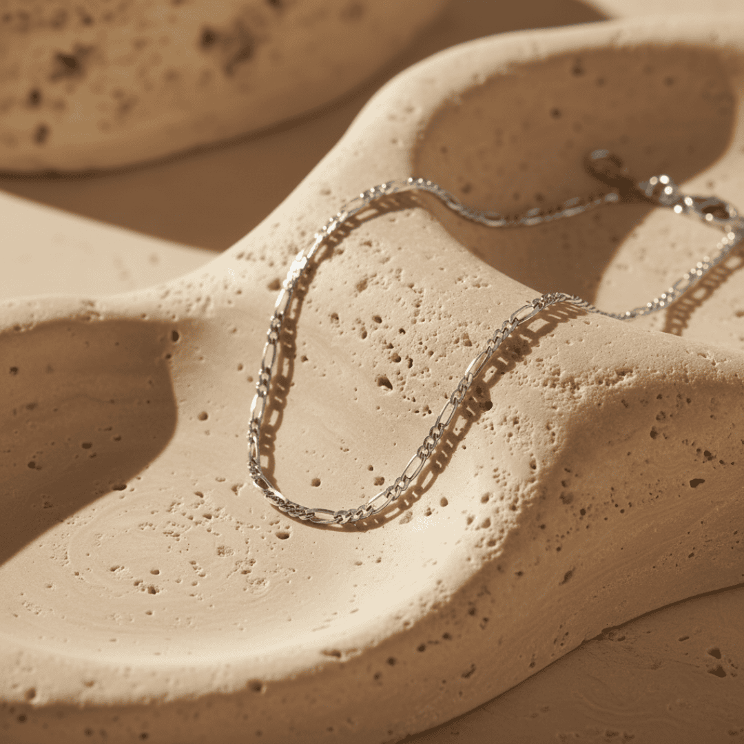 Elegante Figaro Ketting - Maatwerk Lengtes & Metaalopties voor Tijdloze Stijl