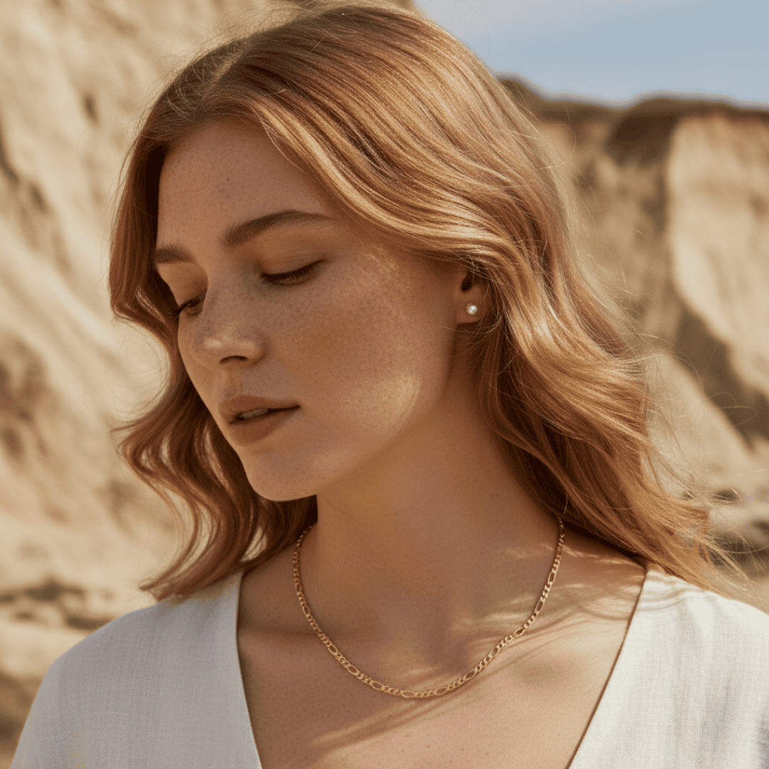 Elegante Figaro Ketting - Maatwerk Lengtes & Metaalopties voor Tijdloze Stijl