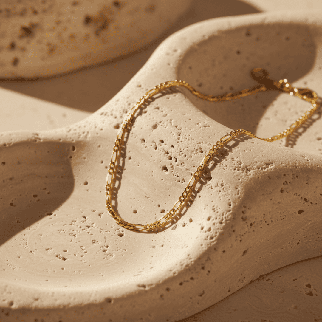 Elegante Figaro Ketting - Maatwerk Lengtes & Metaalopties voor Tijdloze Stijl