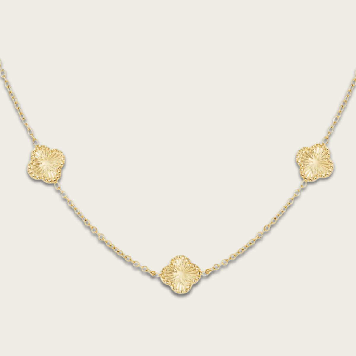 Elegante Bloemenhanger Ketting - Verstelbare Roestvrijstalen Sieraden, Waterdicht & Hypoallergeen