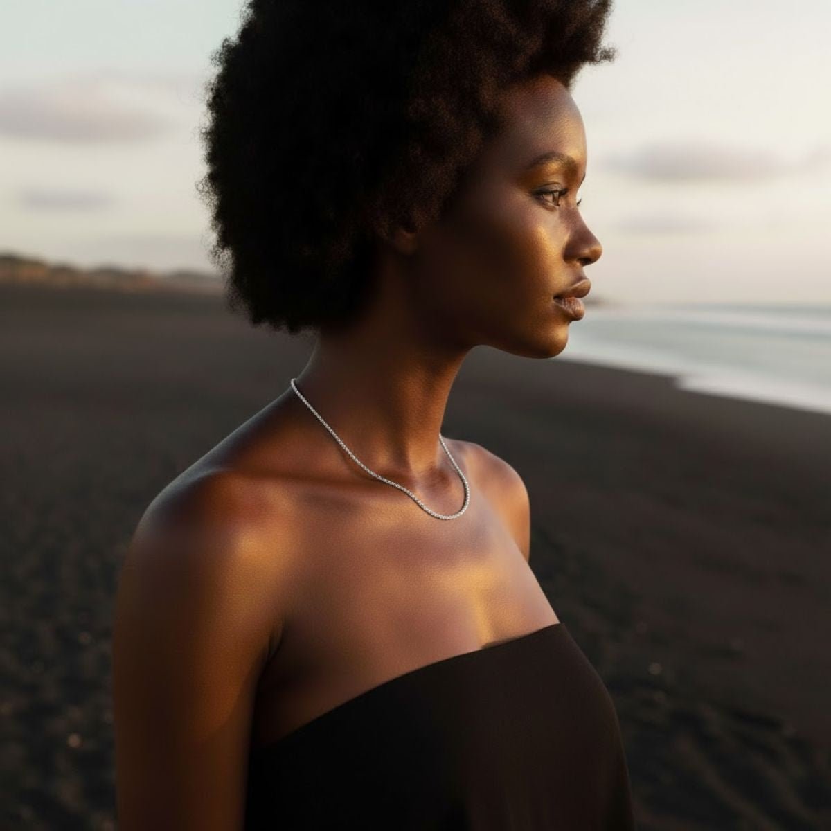 Elegante gouden ketting met touwpatroon - aangepaste lengte en metaalopties