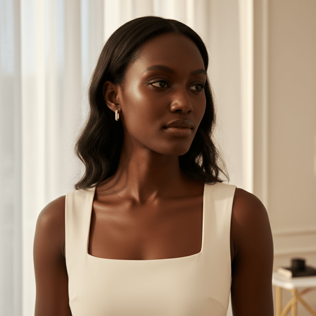 Créoles Halo Or Pierre de Plage