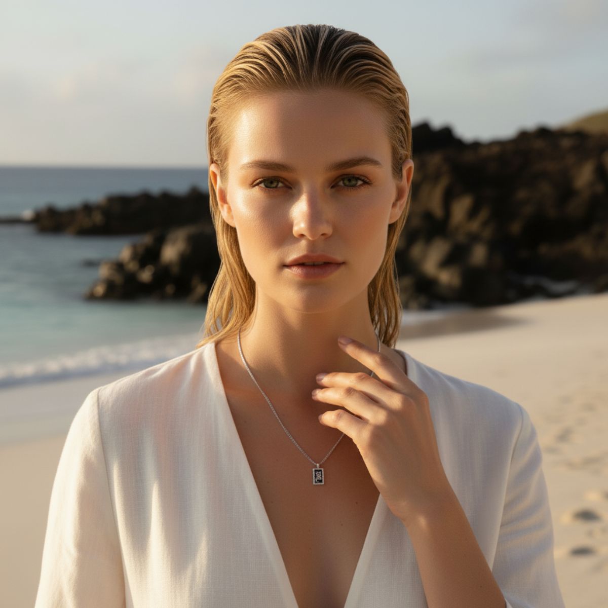 Elegantný prívesok s iniciálou – prispôsobiteľný smaltovaný dizajn v zlate vermeil alebo striebre sterling