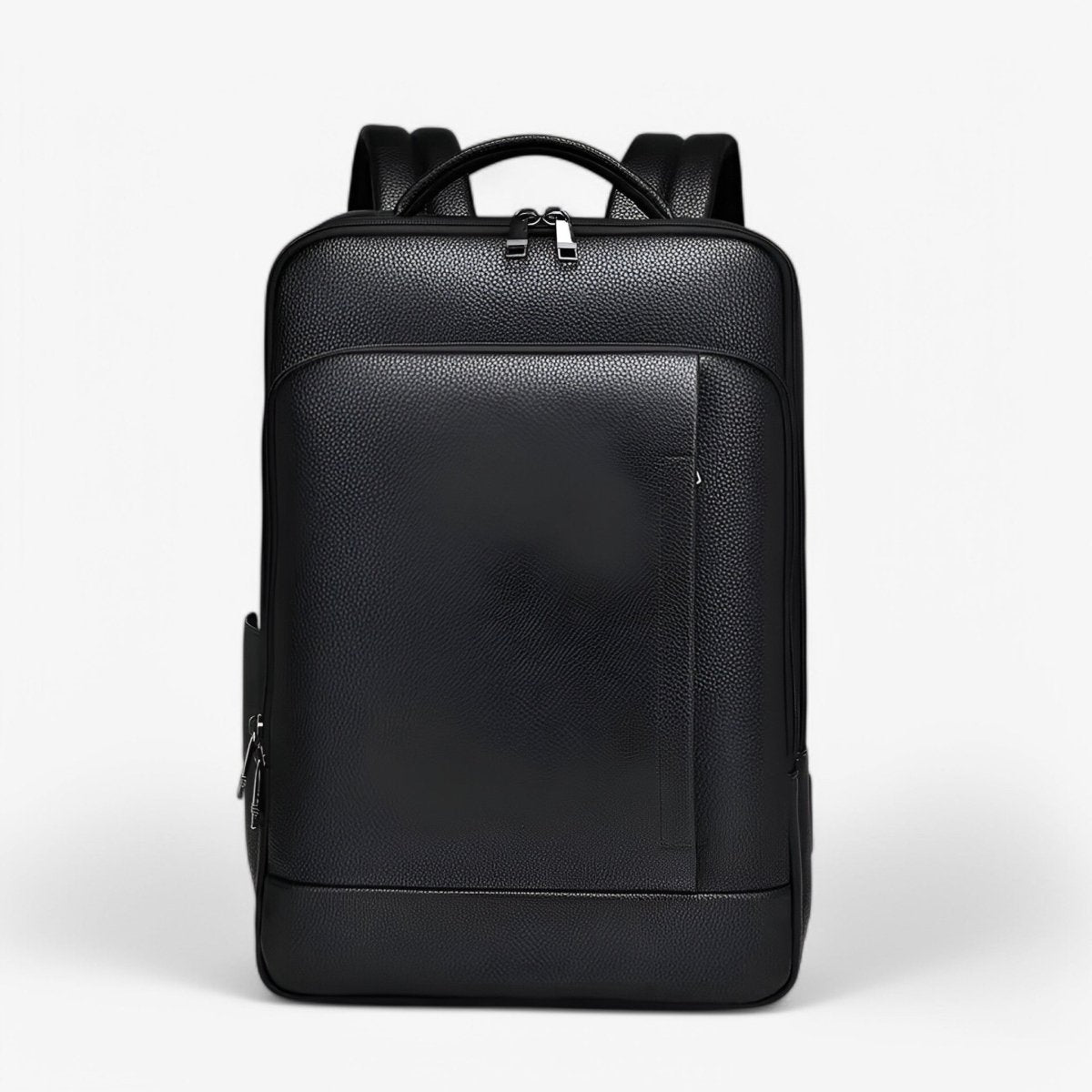EXECUTREK – Sac à dos élégant en cuir pour ordinateur portable avec port USB