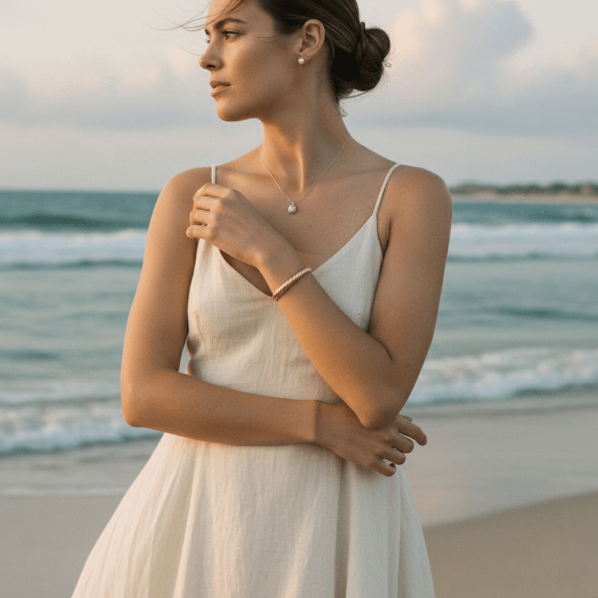 Elegante geribbelde dunne manchettenarmband - verstelbare vergulde messing accessoire