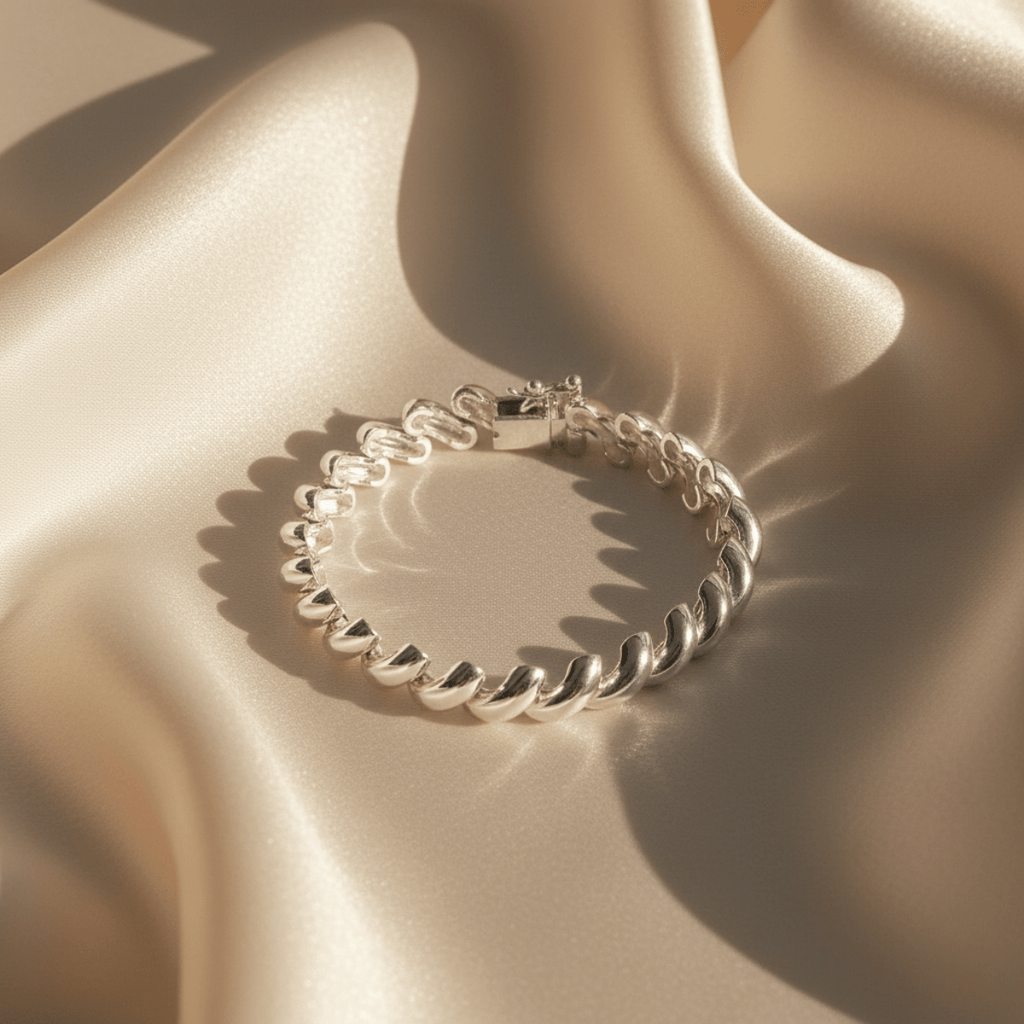 Elegant San Marco Zilveren Armband - bevat een Stijlvol Accessoire