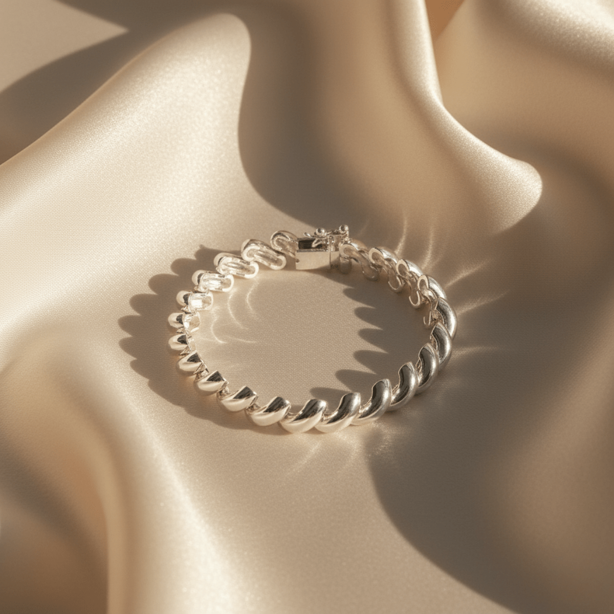 Elegant San Marco Zilveren Armband - bevat een Stijlvol Accessoire