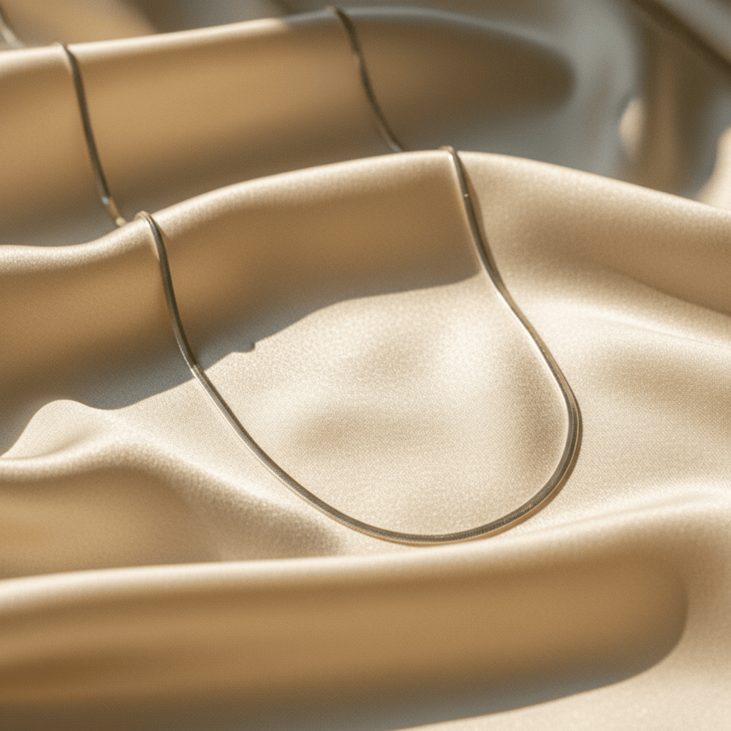 Elegante slangenketting - waterdicht, hypoallergeen messing met goud/zilver coating