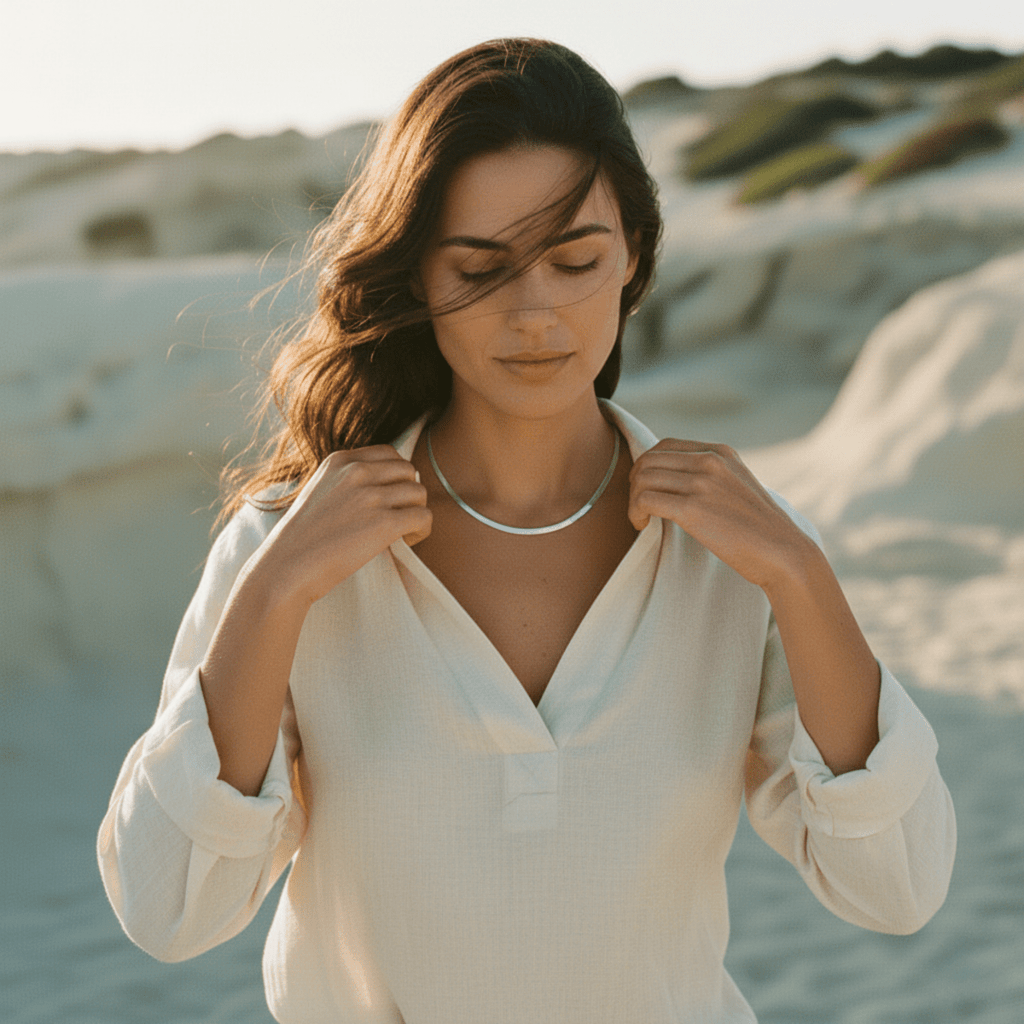 Elegante slangenketting - waterdicht, hypoallergeen messing met goud/zilver coating