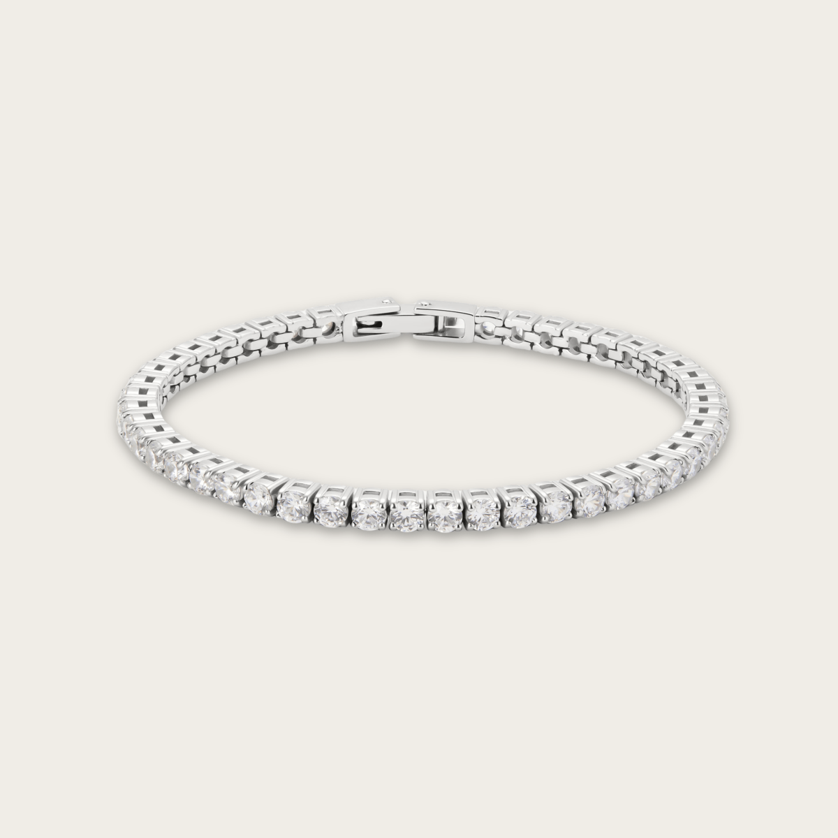 Reflecterende Tide Pool Bezel Tennis Armband