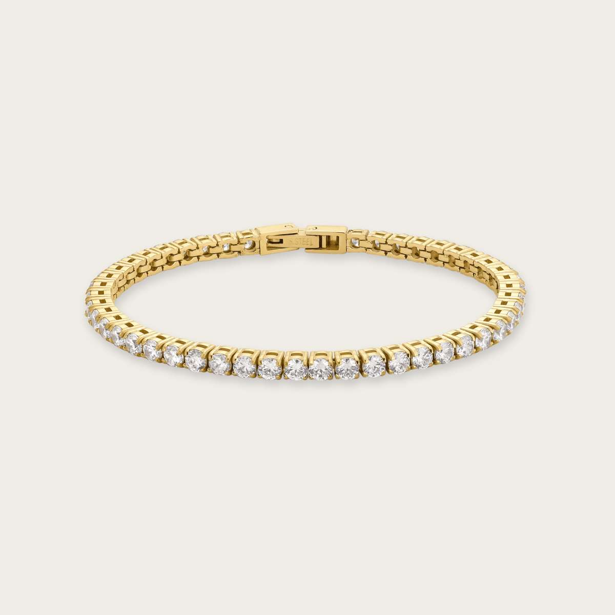 Reflecterende Tide Pool Bezel Tennis Armband