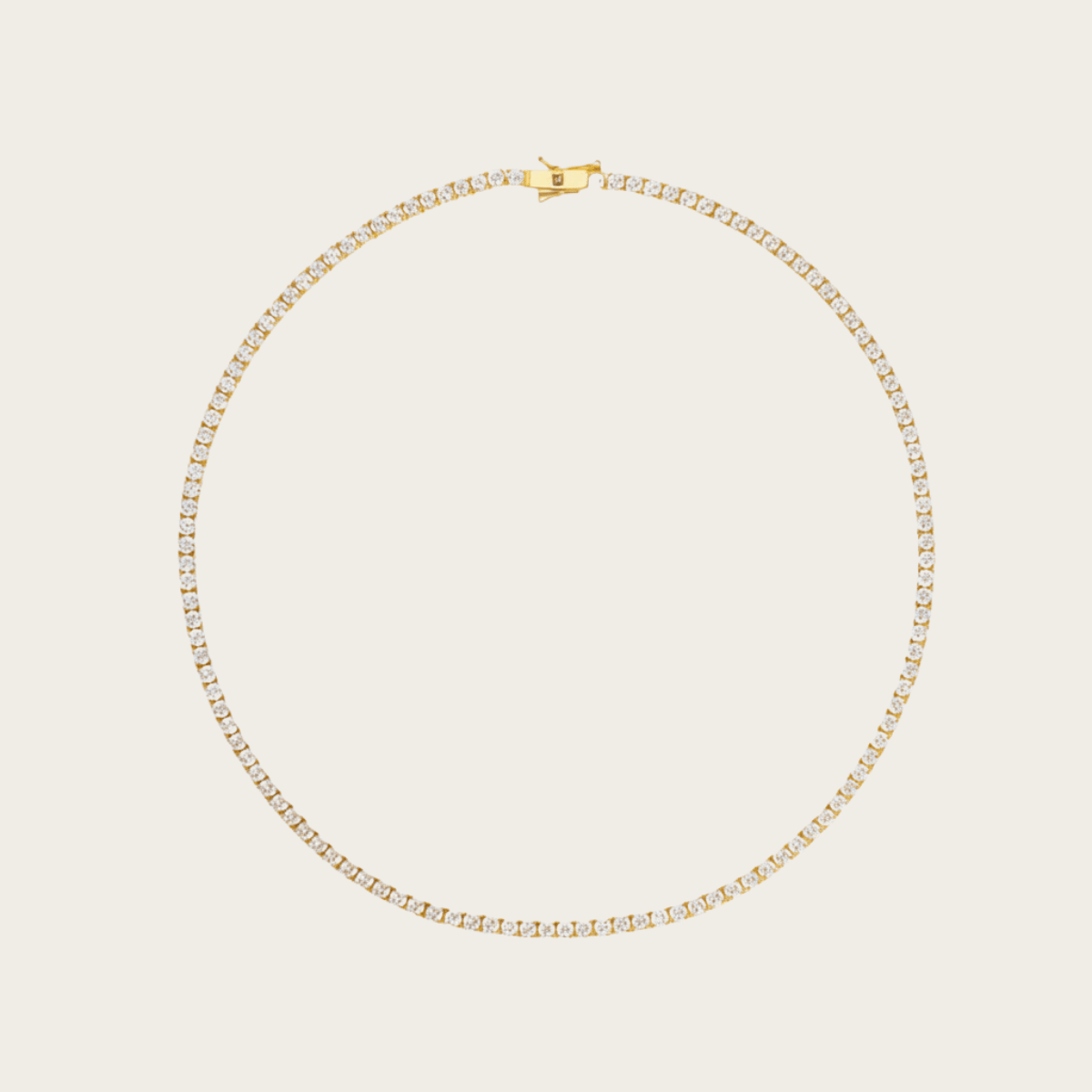 Anillo de tenis de oro líquido, oro corriente y plata