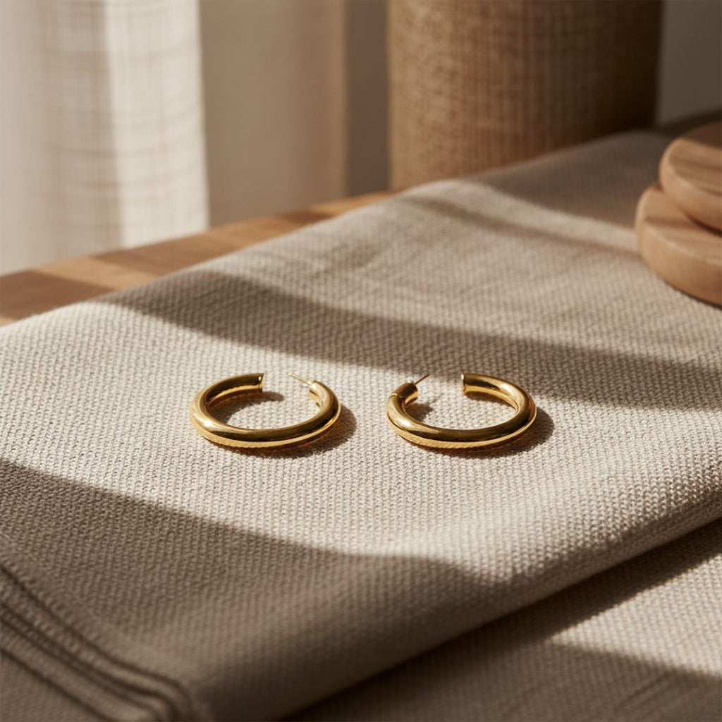 Orecchini a cerchio Pacific Current Bold