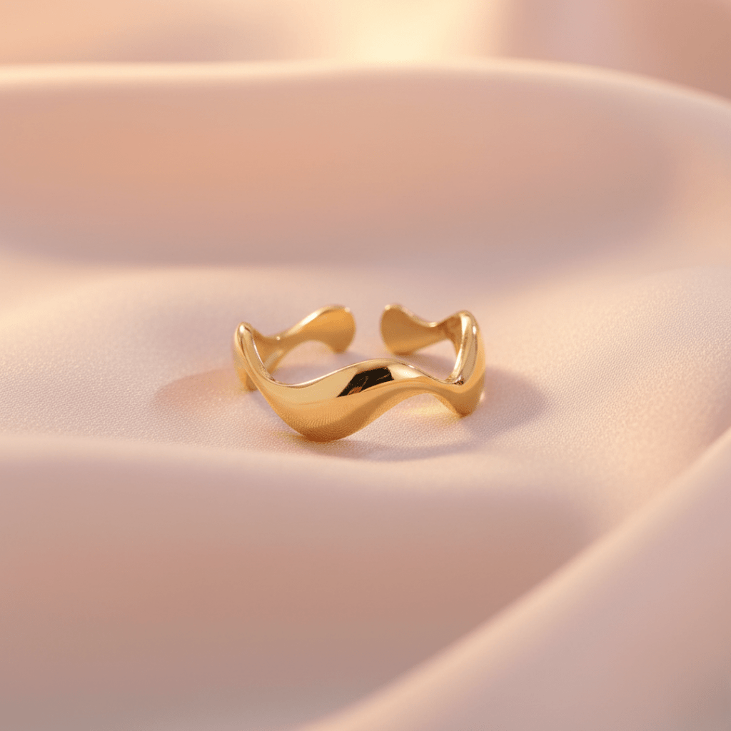 Gouden Getijdenboog Ring