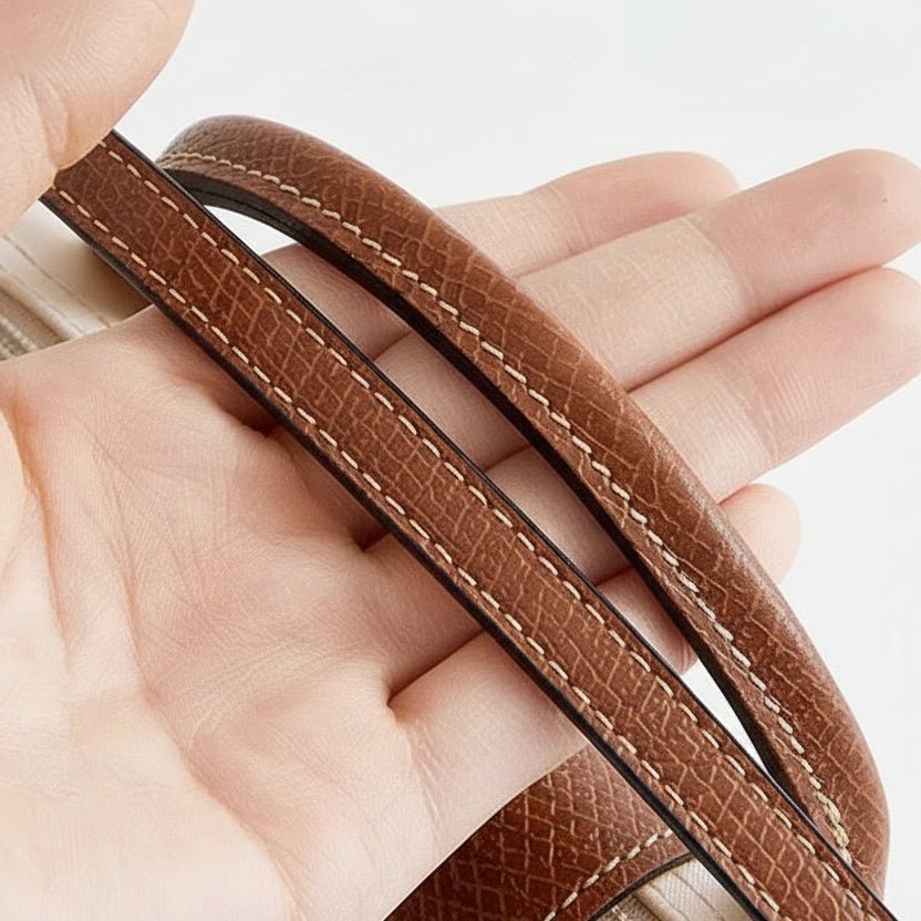 Stylish Leather Crossbody Strap for Longchamp Mini Bag - Adjustable & Durable 3