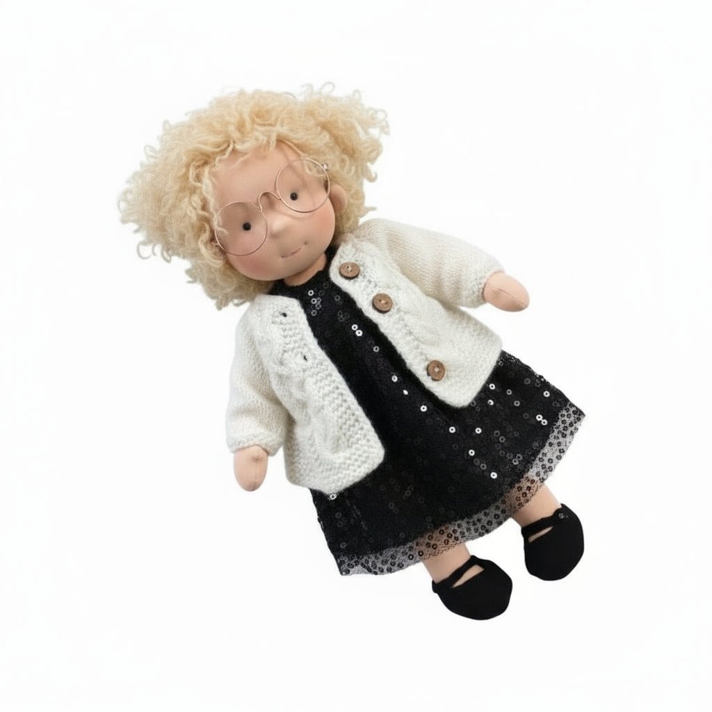 ELORA – Handmade Waldorf Doll Made of Cotton