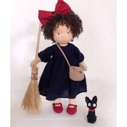ELORA – Bambola Waldorf fatta a mano in cotone