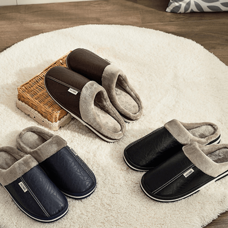 EMBERFOOT – Warm Plush Indoor Slippers for Relaxed Home Comfort