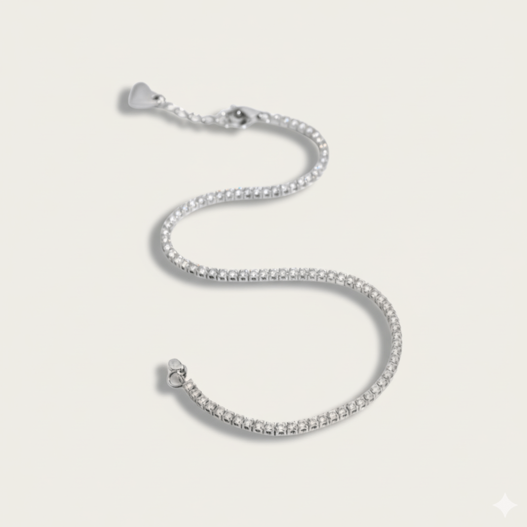 Pulsera de plata y oro Endless Tide