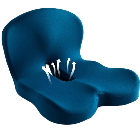 ErgoComfort Pad - Cuscino di seduta ergonomico in schiuma a memoria di forma