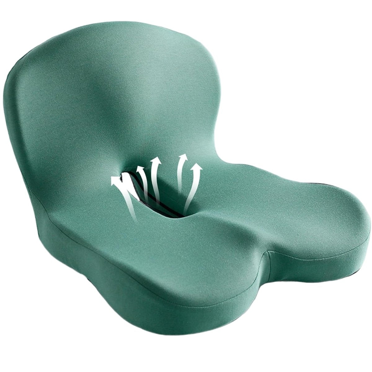 ErgoComfort Pad - Cuscino di seduta ergonomico in schiuma a memoria di forma