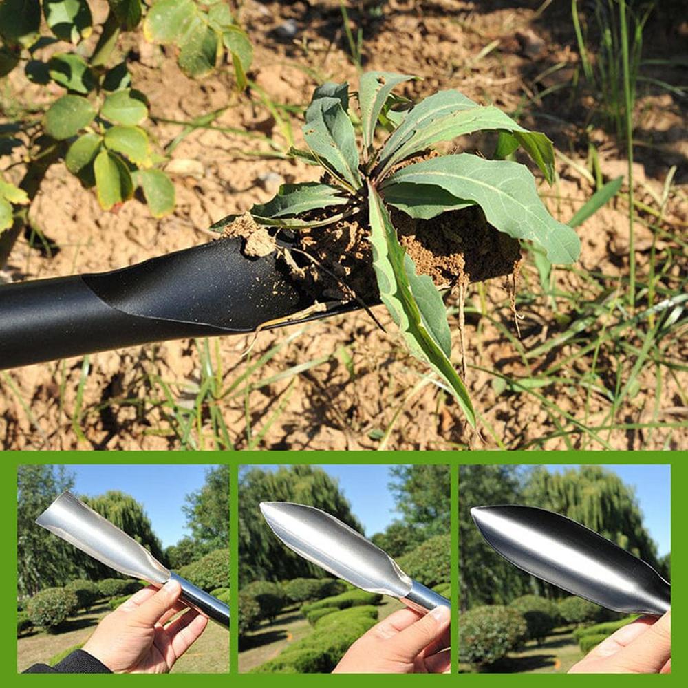 Ergonomic Stainless Steel Garden Scoop for Digging, Weeding, and Planting – 32cm Long, Comfortable Handle-2
