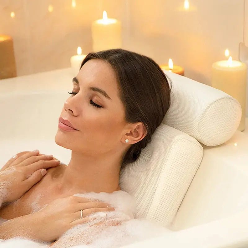  Ergorelax bathing pillow - ergonomic & comfortable for a luxurious bathing experience-4