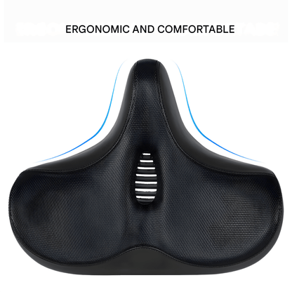 Ergorid Thron Fietszadel – Ergonomisch, Weerbestendig Comfort voor Mannen & Vrouwen