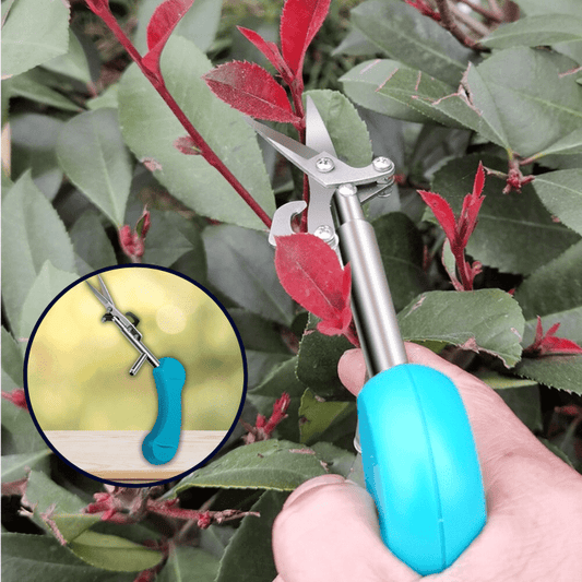Ergonomic Gardening Scissors with Carbon Steel Blade – One-Handed Pruning Tool for Efficient Cutting-1
