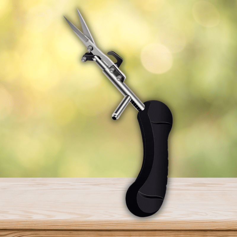 Ergonomic Gardening Scissors with Carbon Steel Blade – One-Handed Pruning Tool for Efficient Cutting-6