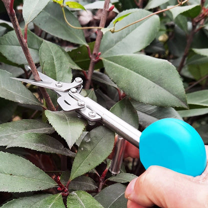 Ergonomic Gardening Scissors with Carbon Steel Blade – One-Handed Pruning Tool for Efficient Cutting-5
