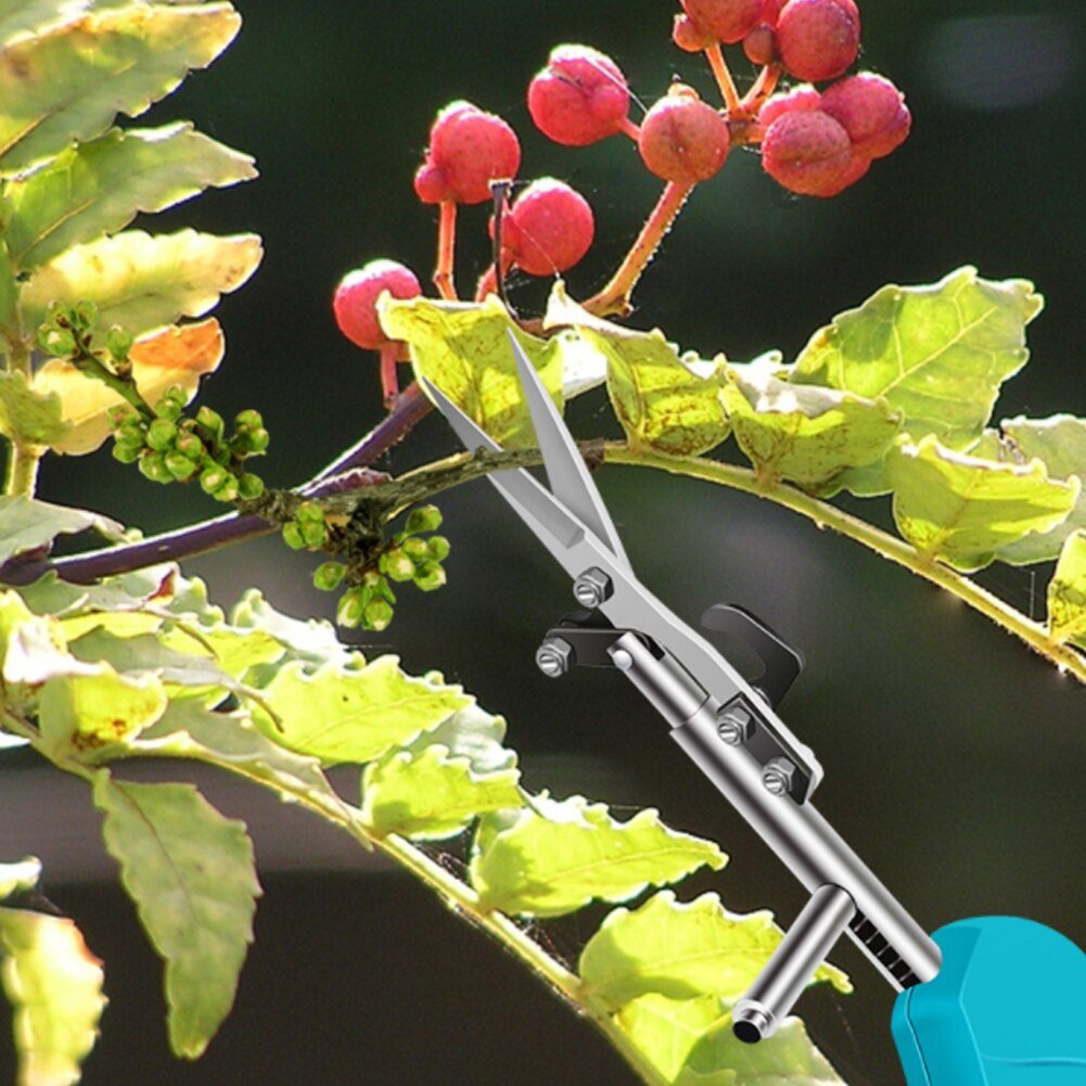 Ergonomic Gardening Scissors with Carbon Steel Blade – One-Handed Pruning Tool for Efficient Cutting-3
