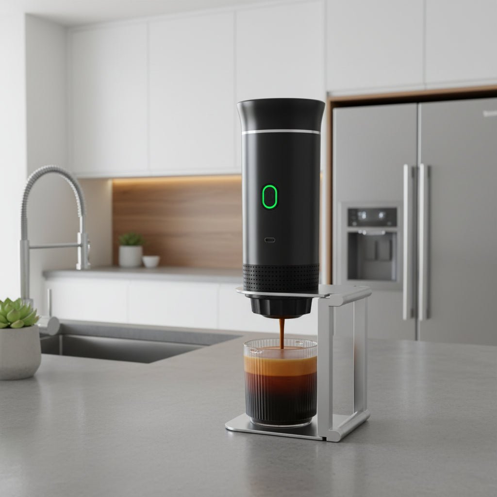 BREWGO – Portable 3-in-1 Espresso Maker with High-Pressure Brewing 1