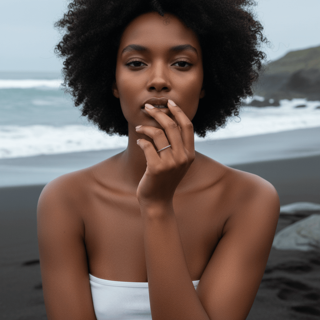 Eeuwige geboortesteen gouden ring