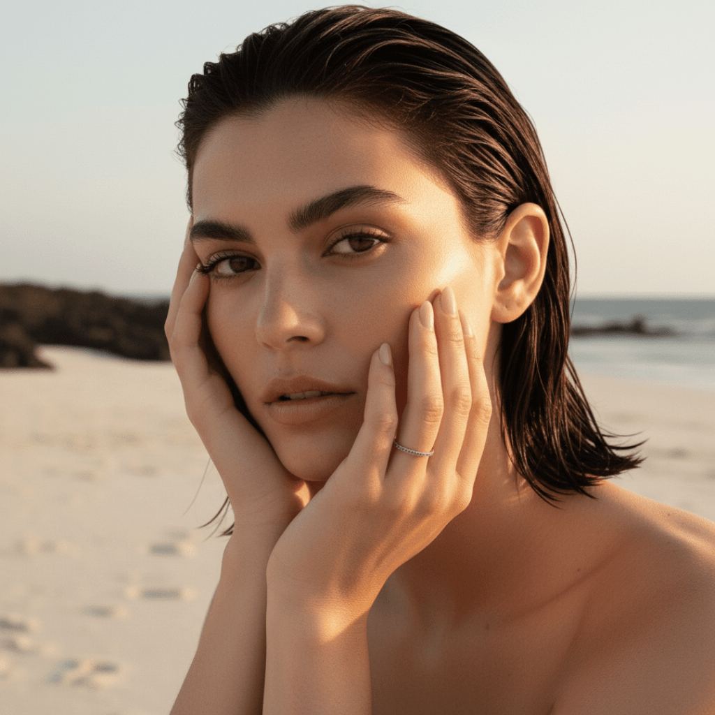 Eeuwige geboortesteen gouden ring