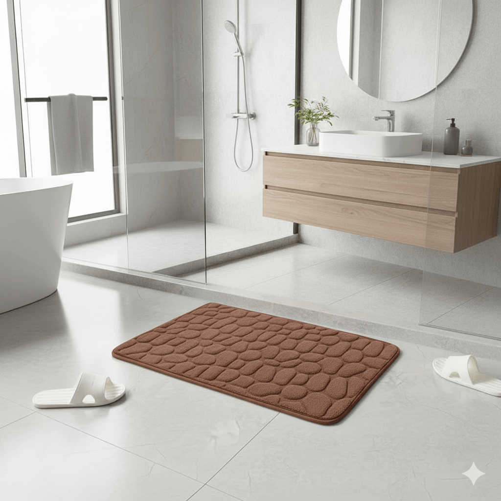 ETERNASTEP MAT – Tappetino da bagno ultra morbido e ad asciugatura rapida per comfort e sicurezza