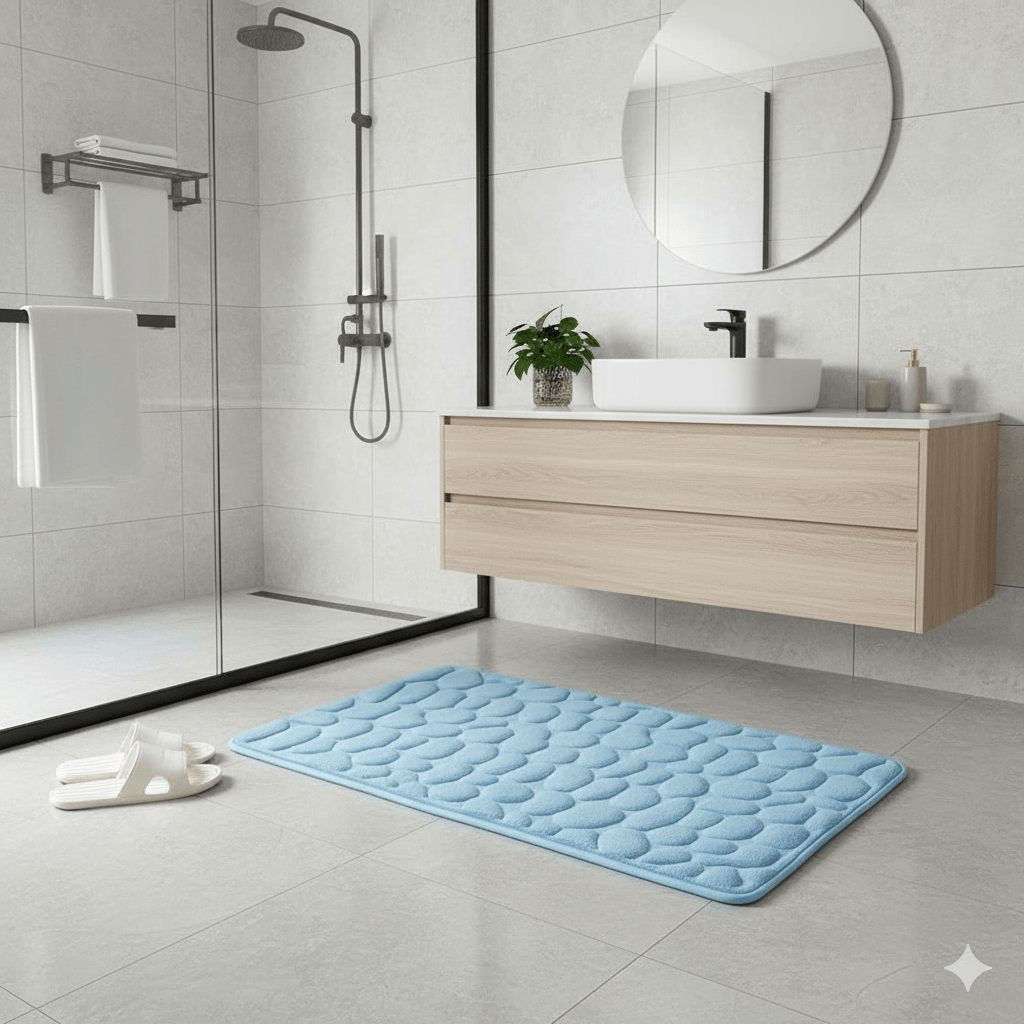ETERNASTEP MAT – Tappetino da bagno ultra morbido e ad asciugatura rapida per comfort e sicurezza
