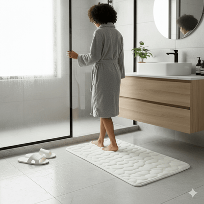 ETERNASTEP MAT – Tappetino da bagno ultra morbido e ad asciugatura rapida per comfort e sicurezza