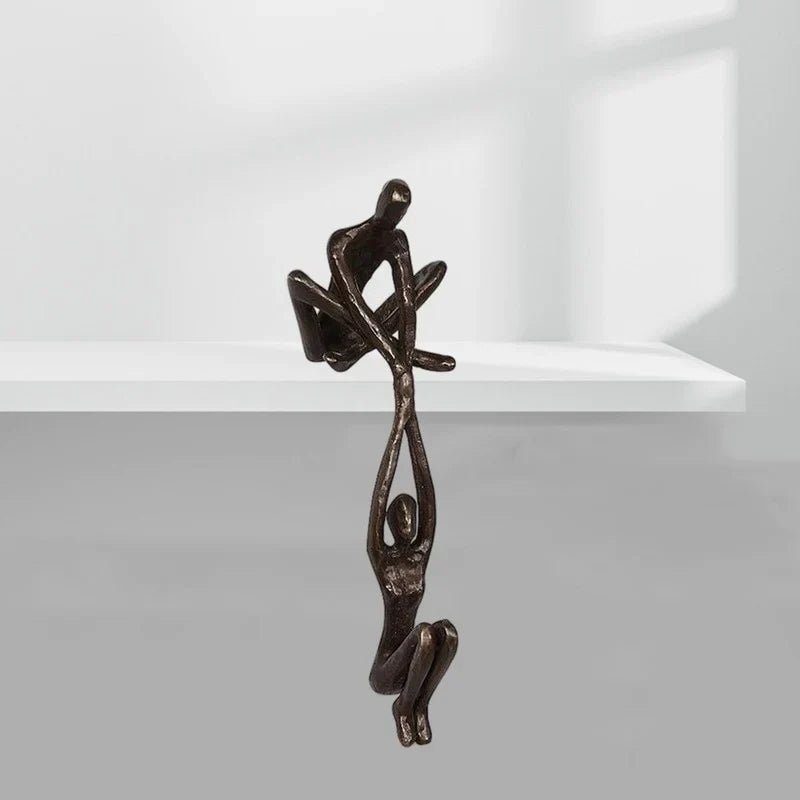 ETERNITY Sculpture – Decorative Resin Sculpture for Love and Balance