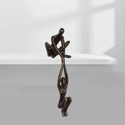 ETERNITY Sculpture – Decorative Resin Sculpture for Love and Balance