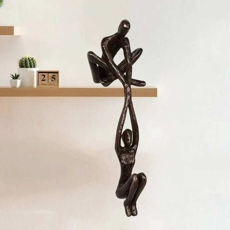 ETERNITY Sculpture – Decorative Resin Sculpture for Love and Balance