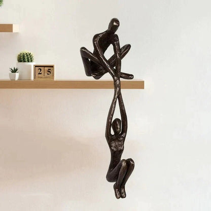 ETERNITY Sculpture – Decorative Resin Sculpture for Love and Balance