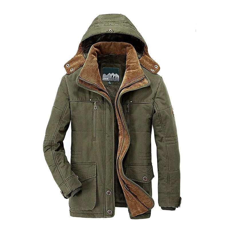 POLARON – Eco-Friendly Men's Insulated Winter Jacket, Rain Resistant Design 5