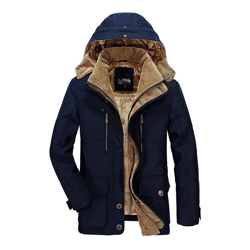 POLARON – Eco-Friendly Men's Insulated Winter Jacket, Rain Resistant Design 7