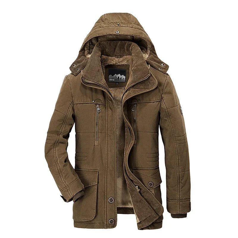 POLARON – Eco-Friendly Men's Insulated Winter Jacket, Rain Resistant Design 6