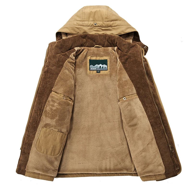 POLARON – Eco-Friendly Men's Insulated Winter Jacket, Rain Resistant Design 3